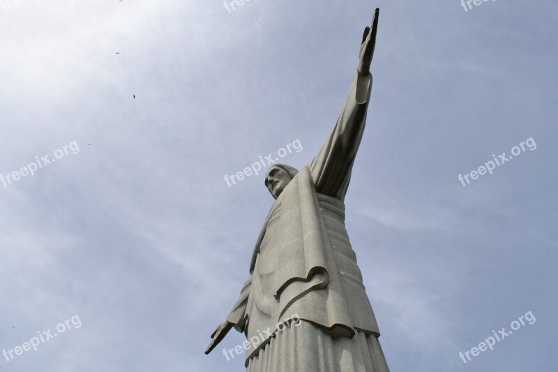 Rio Corcovado Brazil Brazilian Christ