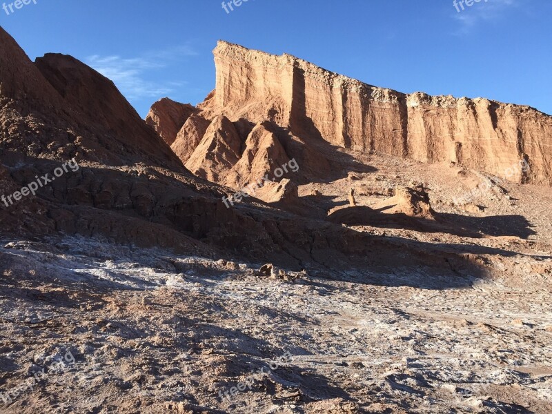 Atacama Desert Mountain Landscape Pedro