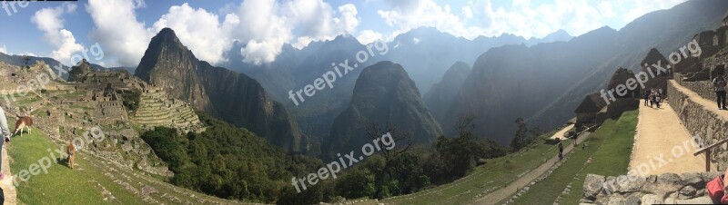 Peru Machu Pichu Peruvian Inca