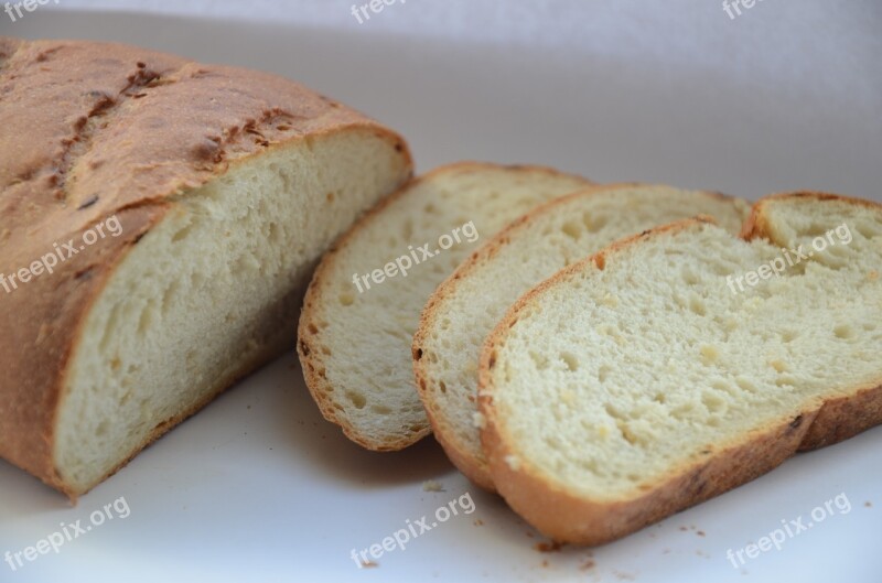 Bread Loaf Food Slicing Muffin