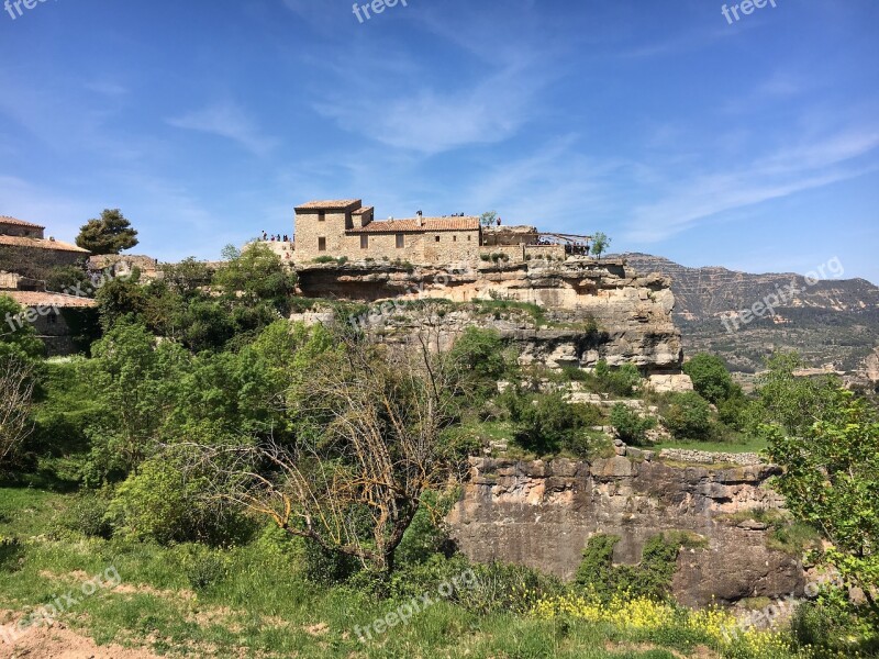 Siurana Tarragona Catalonia Landscape Montsant