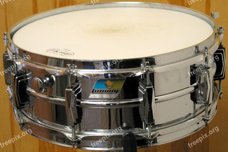 Drum Snare Ludwig Chrome Instrument