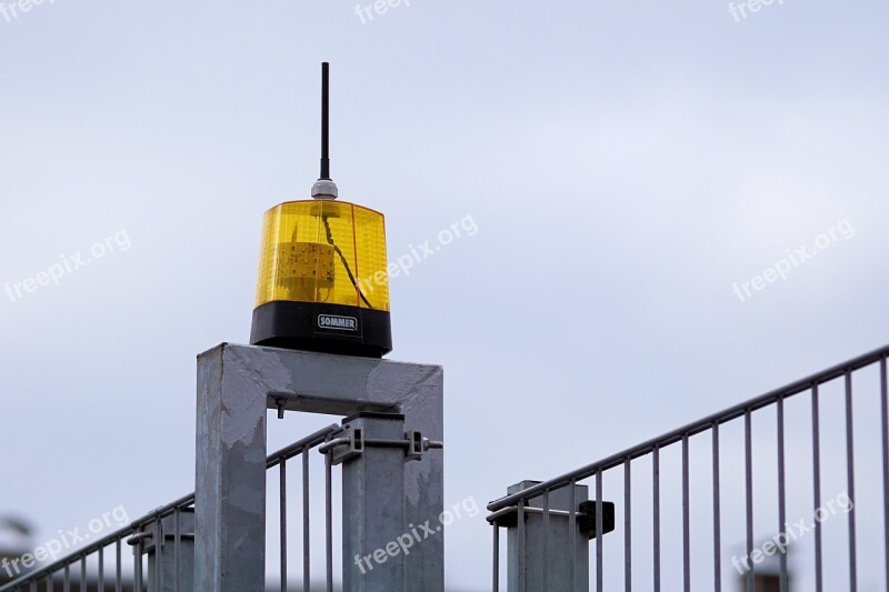 Goal Alarm Closed To Fence