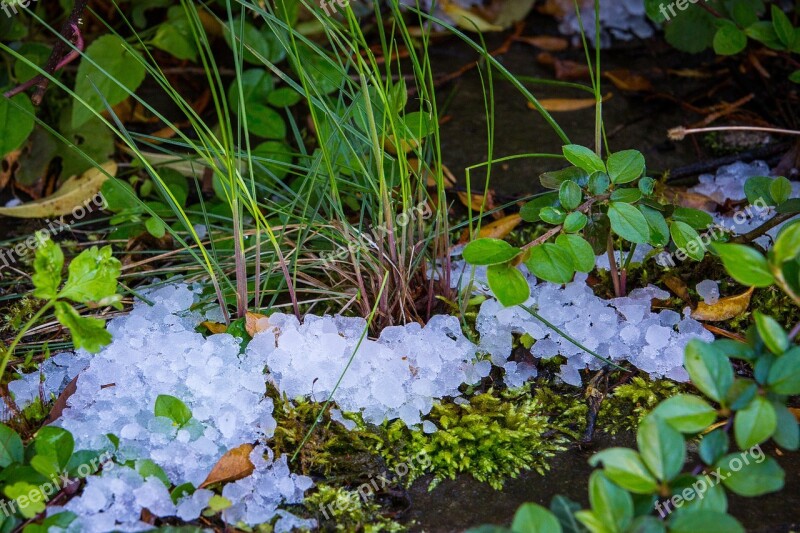 Hail Storm Hailstones Great Balls Of Fire Ice Lumps