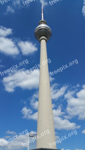 Alexanderplatz Berlin Tv Tower Europe