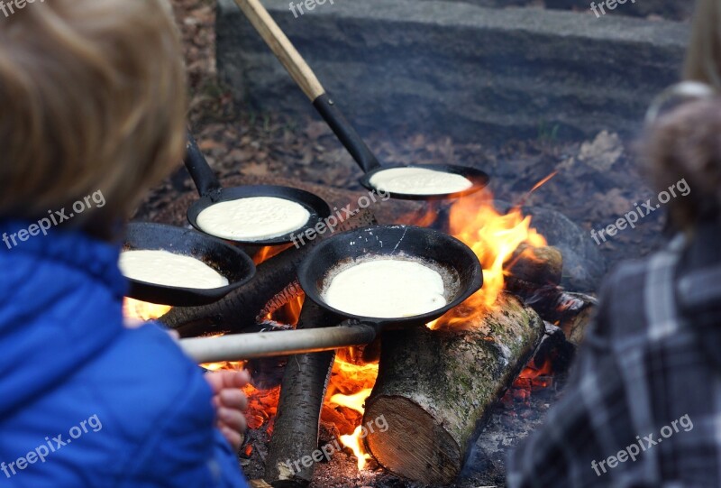 Bonfire Pancakes Fire Place For A Bonfire Leisure