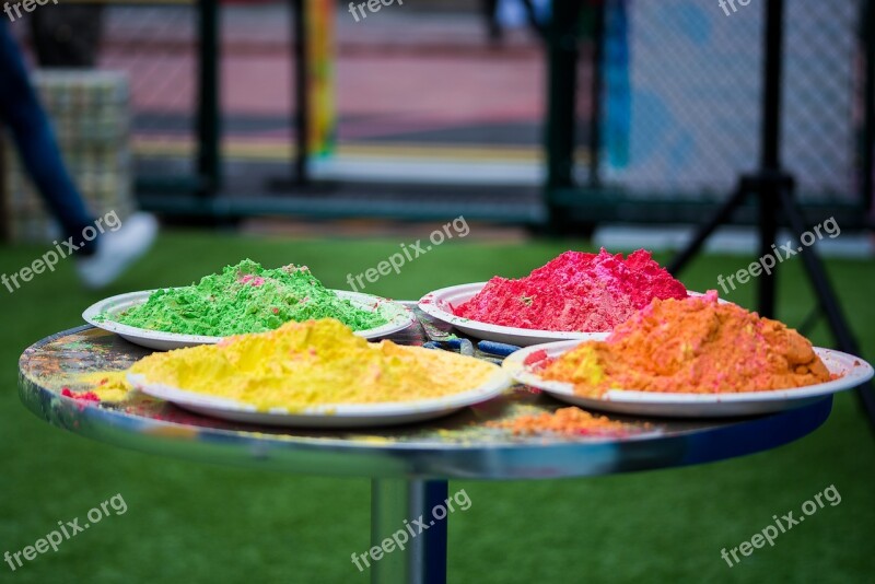 India Festival Of Colors Dongguan Kids Dusting