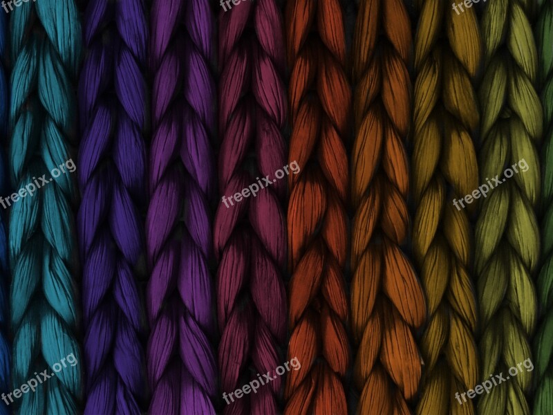 Background Weave Plait Colour Texture