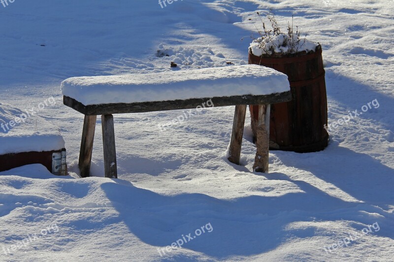 Snow Winter Cold Beautiful White