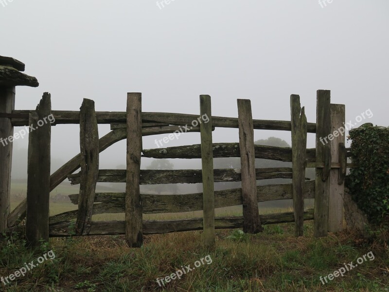 Fence Saint James Way Santiago Compostela James Santiago