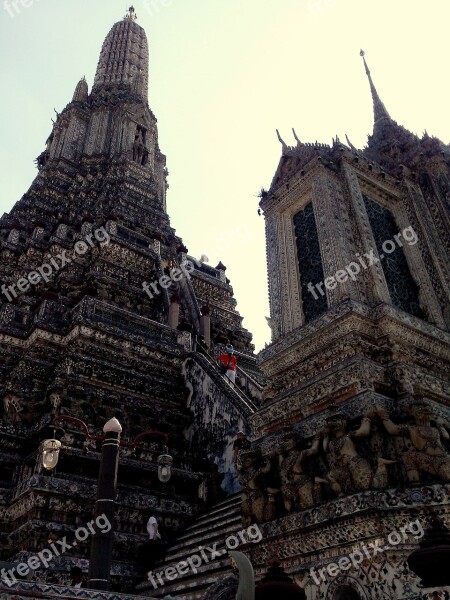 Wat Arun Measure Temple Free Photos