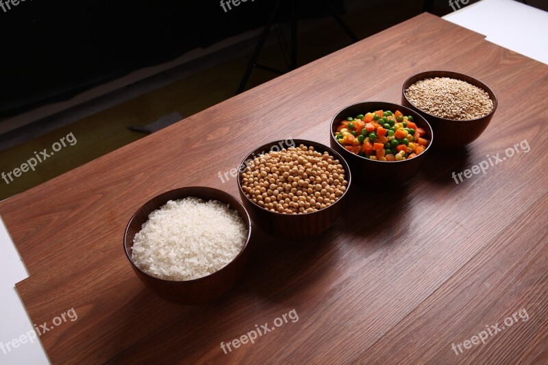 Whole Grains Catering Ingredients Meter Oats Soybeans