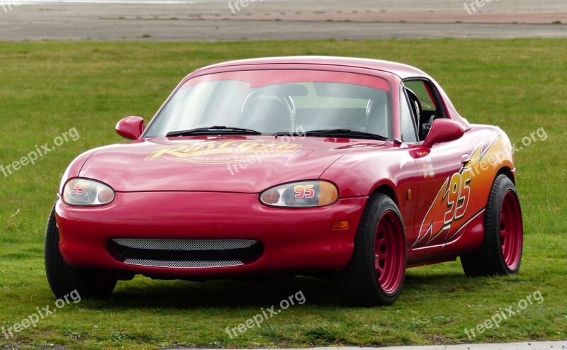 Lightning Mcqueen Red Car Disney Pixar