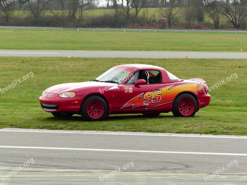 Lightning Mcqueen Car Red Disney Pixar