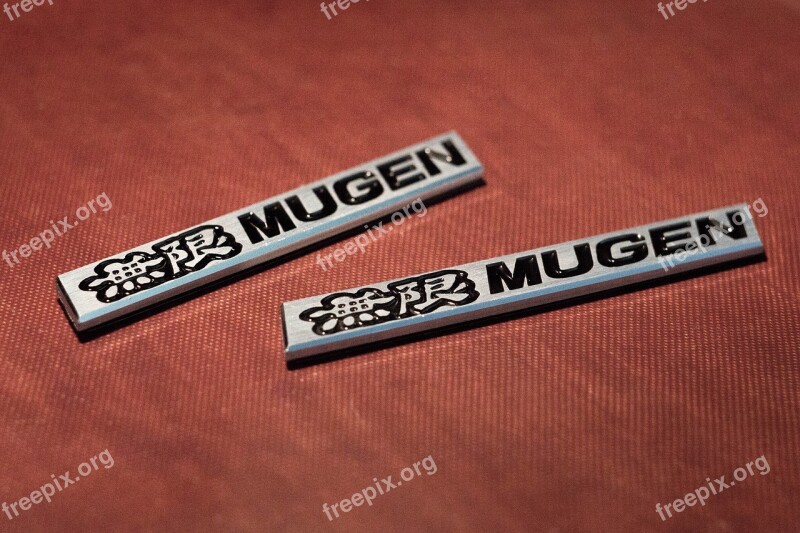 Car Emblem Mugen Tuning Spoiler