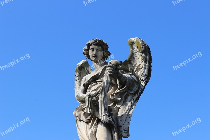 Angel Roma Monument Free Photos