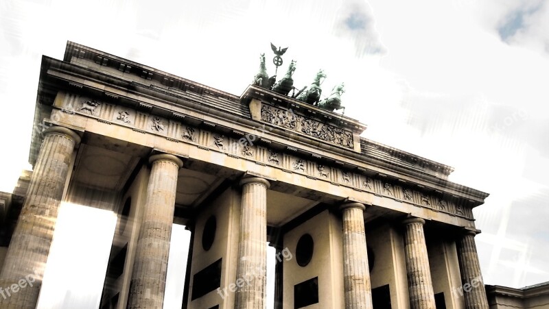 Brandenburg Gate Germany Landmark Quadriga Building