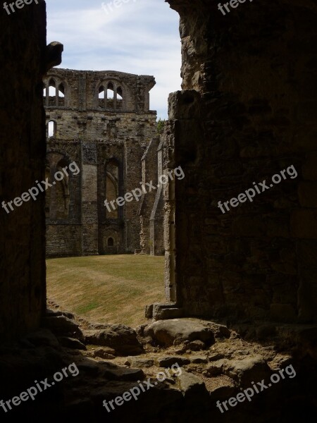 Abbey Ruins Monastery Uk Britain