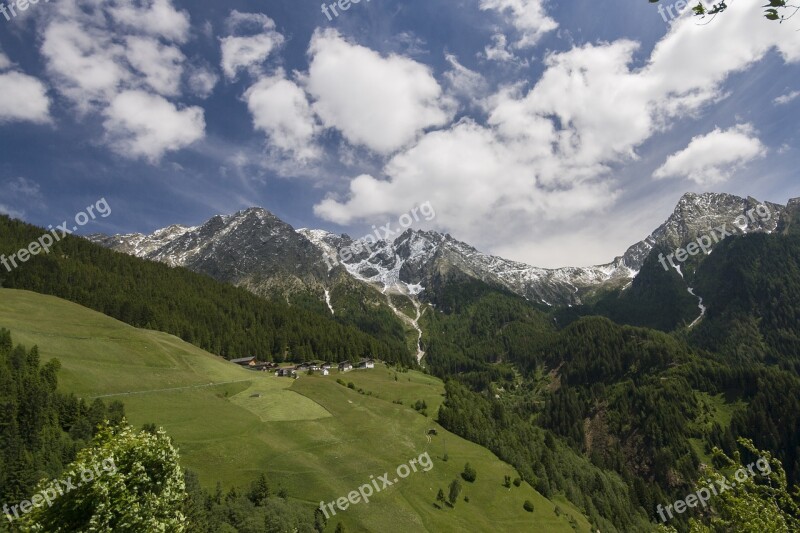 Meran Landscape Hike Mountains Free Photos