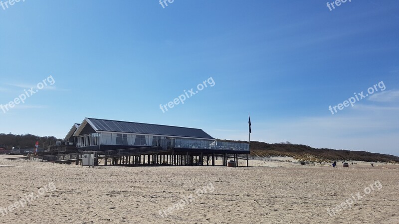 Holland Renesse Netherlands Beach By The Sea