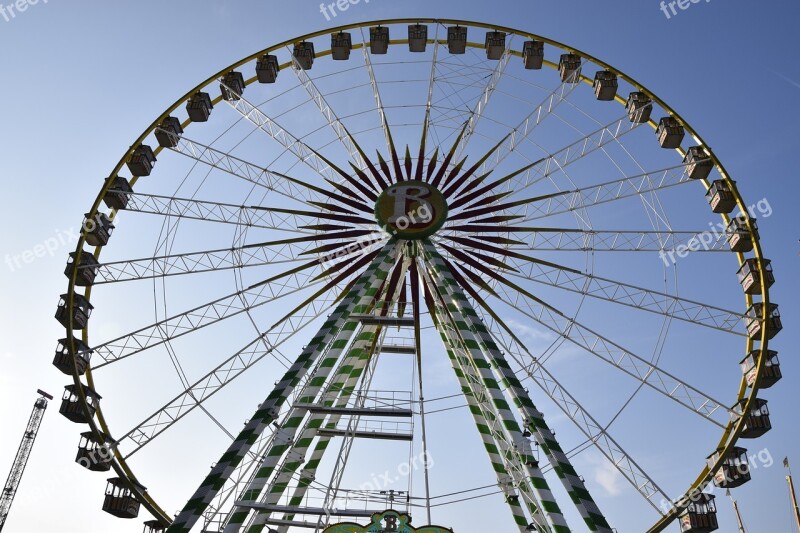 Ferris Wheel Wasen Spring Festival Free Photos