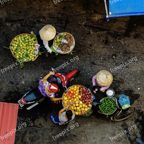 Life Vietnam Those Woman The Street