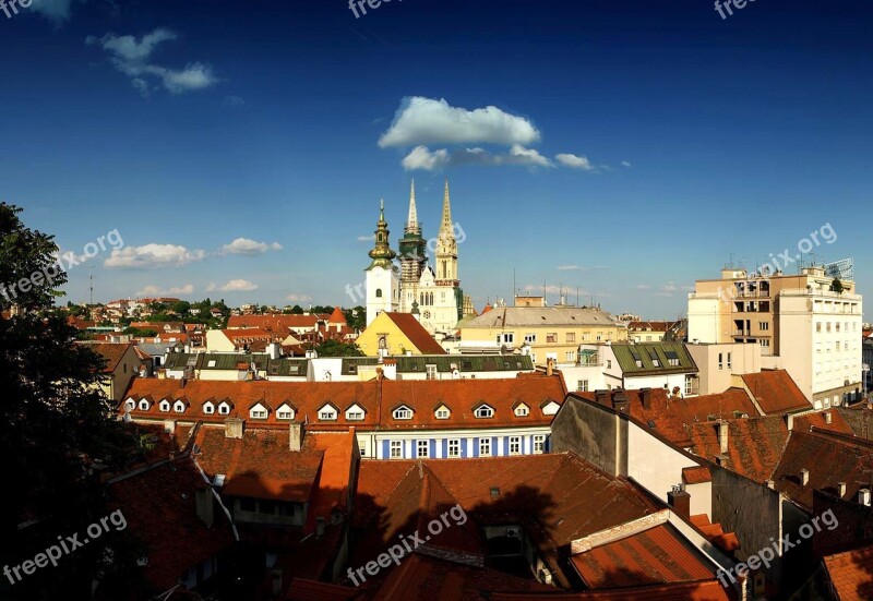 Zagreb City Croatia Europe Capital