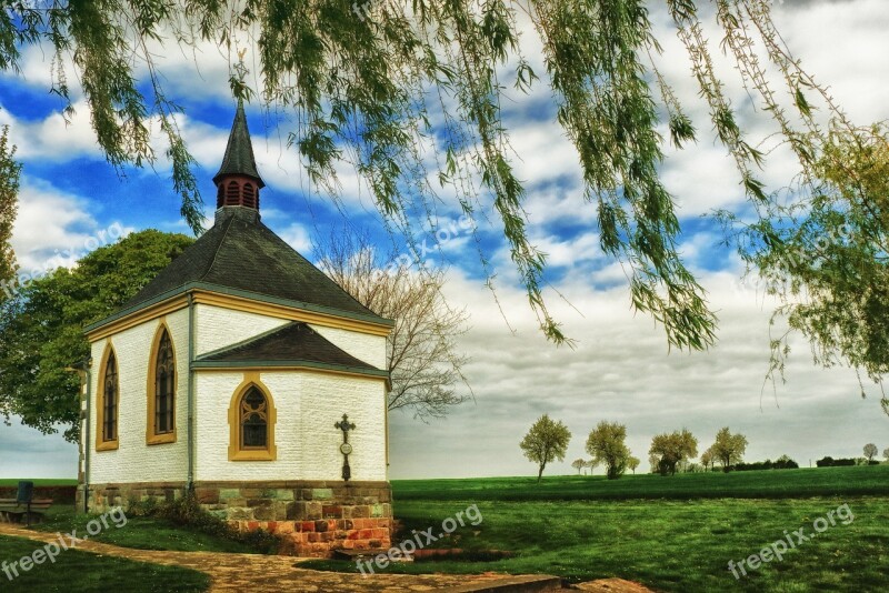 Chapel Eifel Germany Wayside Chapel Christian