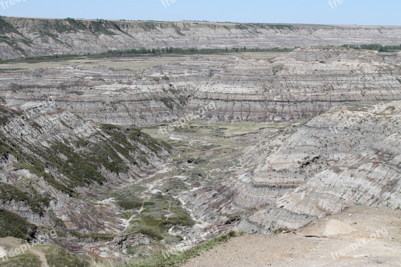 Canyon Badlands Valley Free Photos