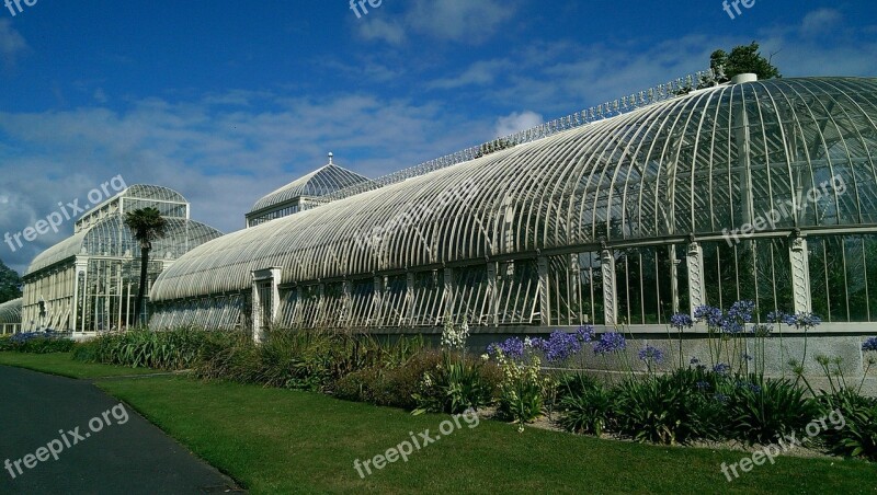 Greenhouses Botanical Garden Dublin Ireland Architecture