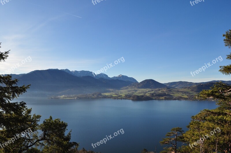 Attersee Salzkammergut Water Summer Lake