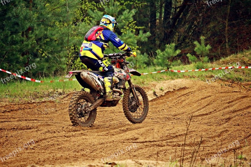 Motorcycle Motocross Enduro Dirtbike Cross