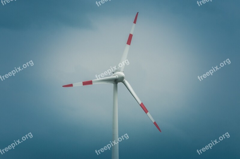 Pinwheel Blue Sky Energy Wind Power