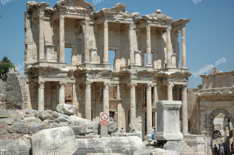 Celsus Library Turkey Free Photos