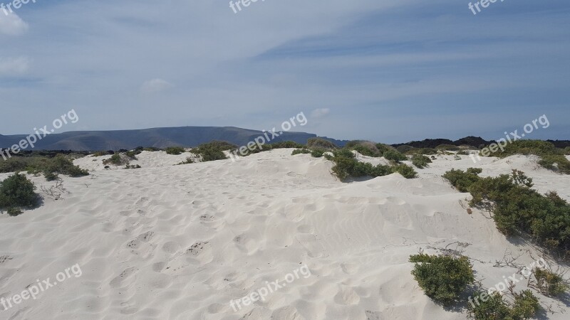 The Pools Beach Lanzarote Canary Islands Landscape