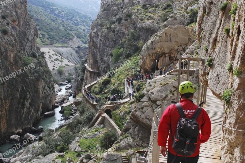 Caminito Del Rey Malaga Adventure Active Turism Height