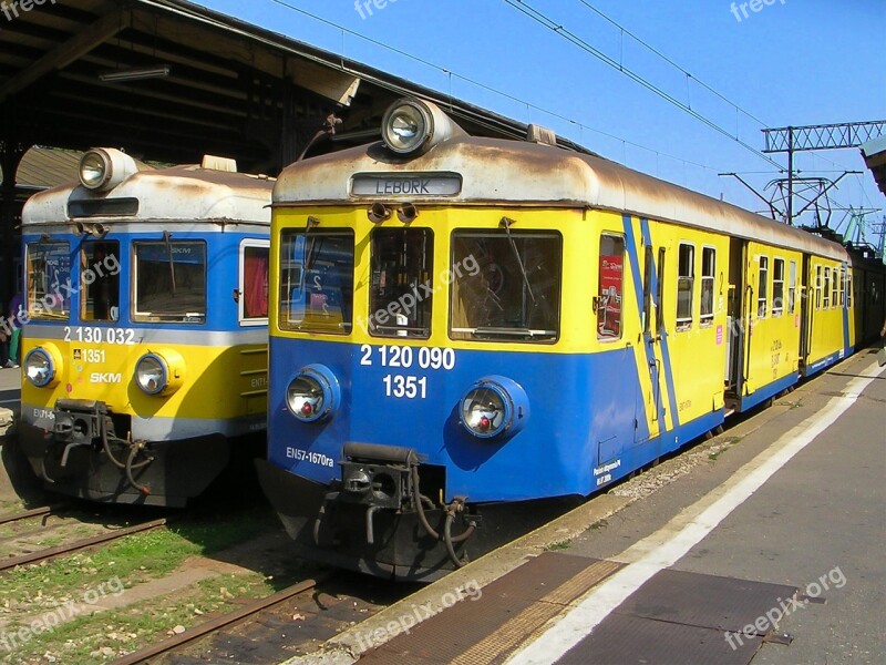 Gdańsk Gdynia Train Old Rusty