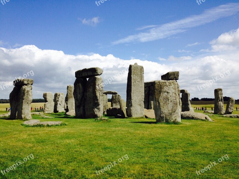 Standing Stones England Holiday Monument Free Photos