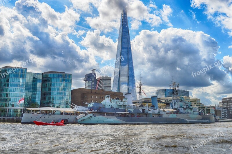 Shard London Thames Skyscraper United