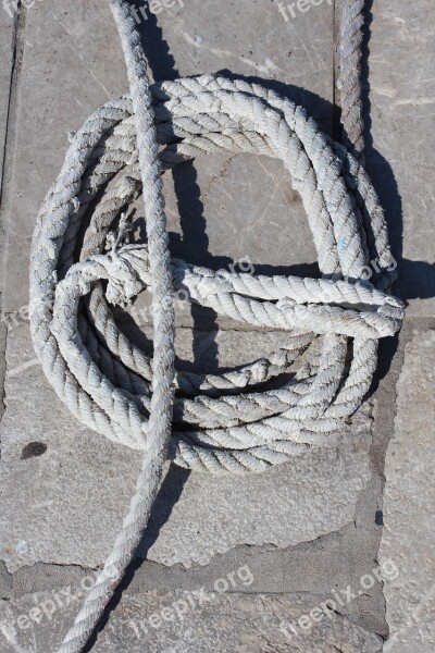 Rope Knot Nautical Marine Line