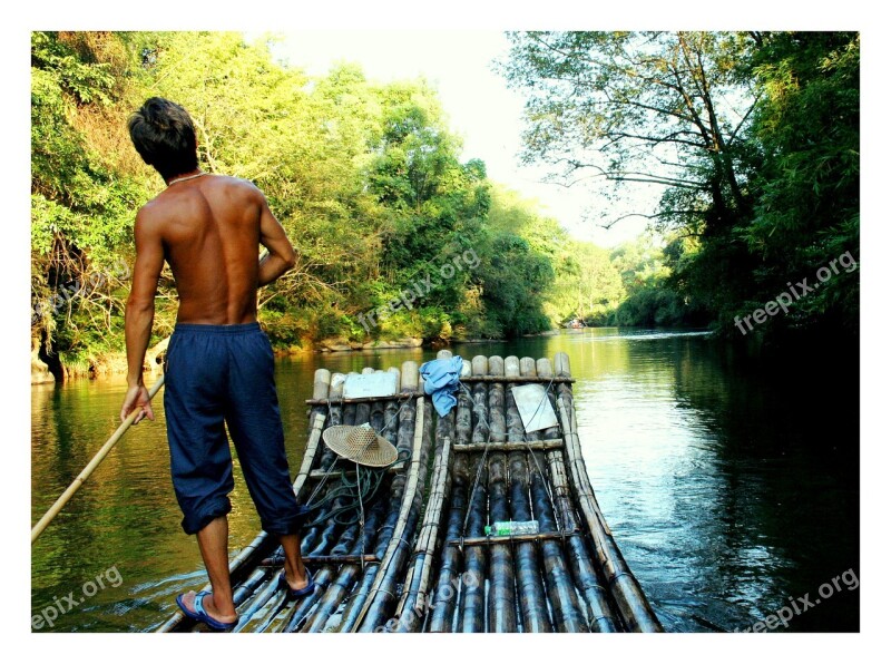 The Ferry People Wuyishan Rafts Free Photos