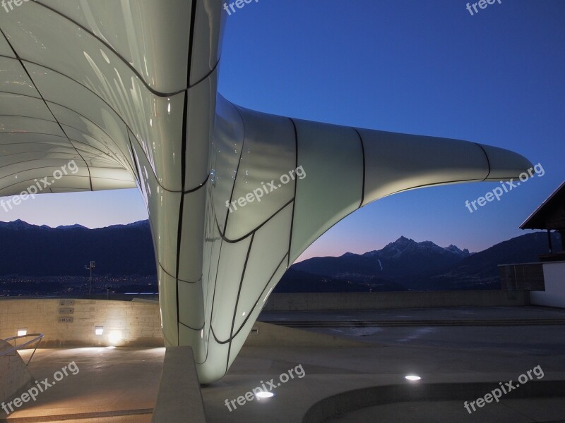 Hungerburgbahn Track Innsbruck Tyrol Architecture Austria