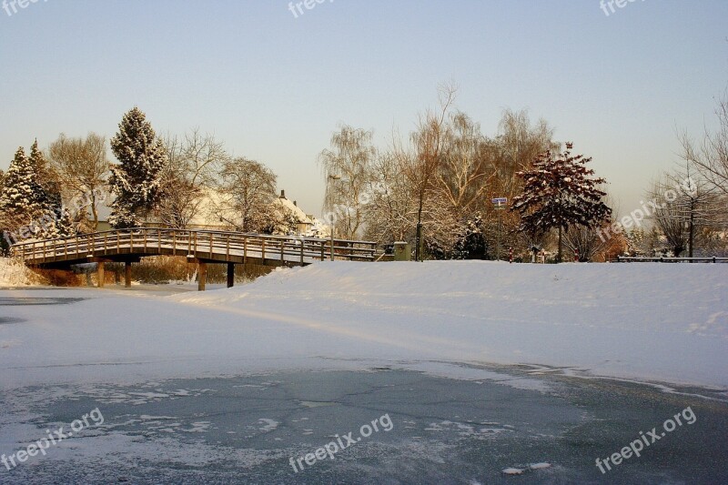 Winterbeeld Winter Winter Weather Frost Freeze