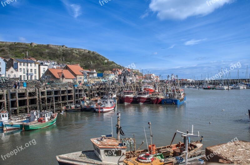 Scarborough Seaside Sea Resort England