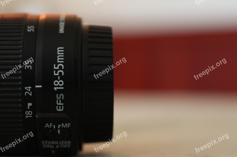 Lens Bokeh Cañoñ 18-55mm Kit