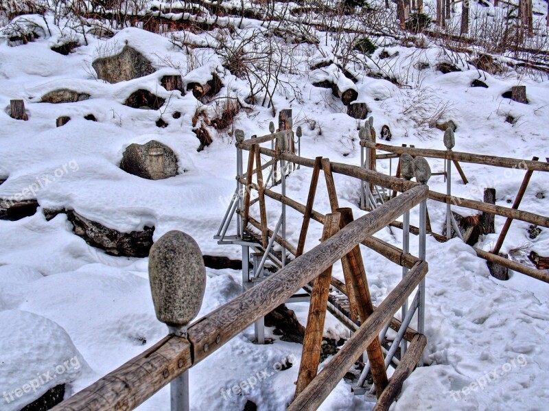 High Tatras Snow Stones Scenery Free Photos