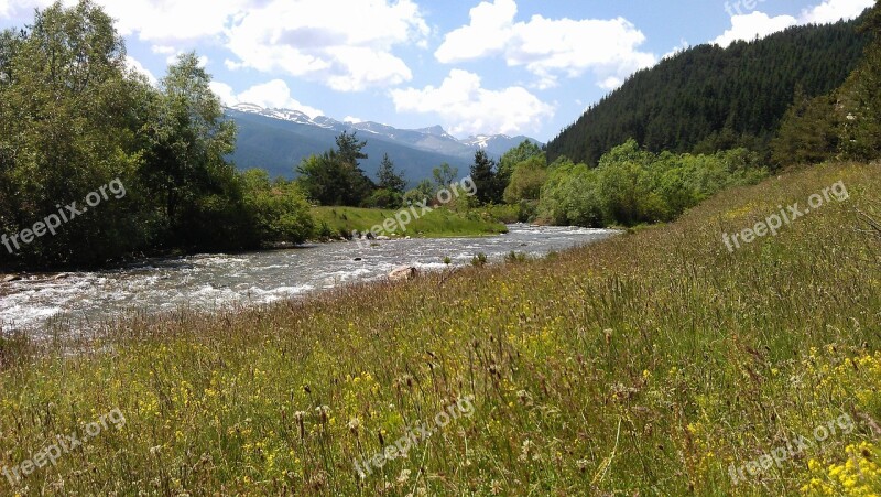 Sparks Rila River Free Photos