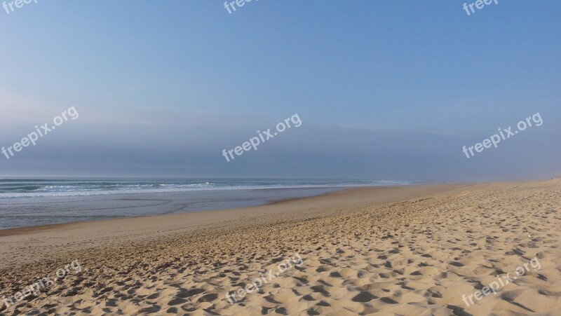 Landes Ocean Relaxation Free Photos