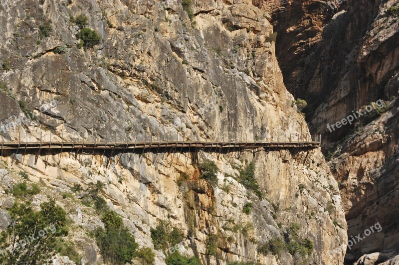 Caminito Del Rey Malaga Adventure Active Turism Height