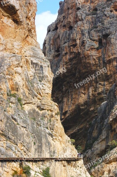 Caminito Del Rey Malaga Adventure Active Turism Height